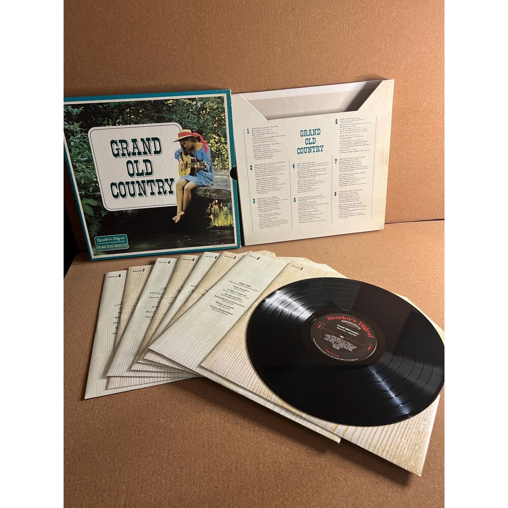 Reader’s Digest Grand Old Country Vinyl Box Set Columbia Special Products